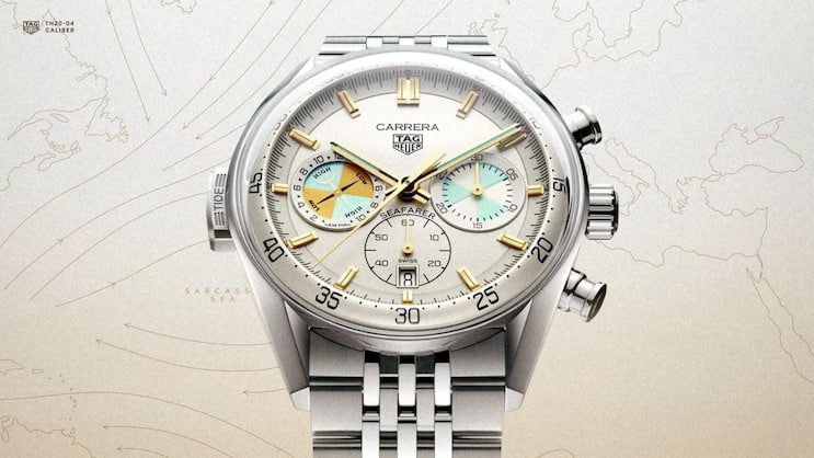 TAG Heuer präsentiert die Carrera Seafarer an der LVMH Watch Week in Mailand.