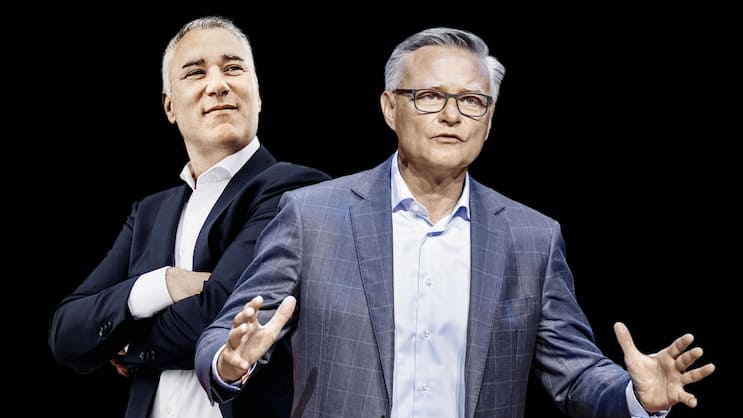 CEO Mario Irminger (r.) und Zürich-Chef Patrik Pörtig verabschieden sich von den Aktivitäten im Ausland.