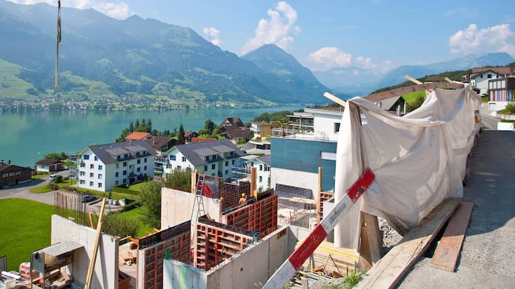 Wohnhäuser in Sarnen in Obwalden: Dem Kanton droht die Überalterung der Bevölkerung.