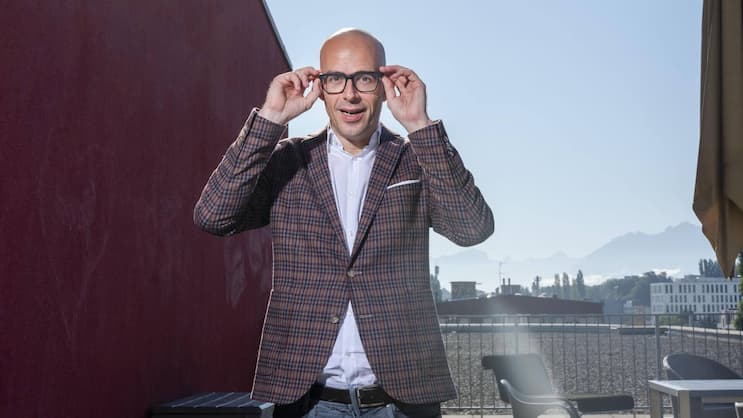 Pascal Grieder ist wagemutig: «Wenn wir vor einer total steilen und vereisten Skipiste stehen, und die Wahrscheinlichkeit, ohne Sturz da durchzukommen, ist kleiner als 40 Prozent, dann sage ich: Voll geil, da gehen wir jetzt runter!»