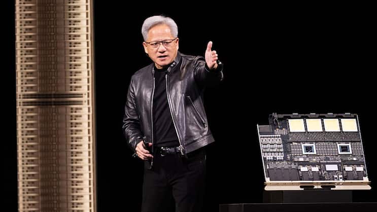 Trägt dazu bei, dass viele KI-Unternehmen zunehmend miteinander verflochten sind: Nvidia-Vorstandschef Jensen Huang.