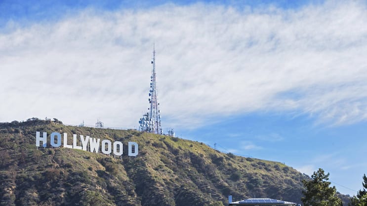 "Hollywood-Hügel" in Los Angeles.