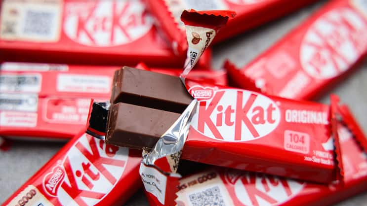 Die KitKats wurden irgendwo auf dem Weg von einer Fabrik in Mittelitalien nach Polen entwendet.