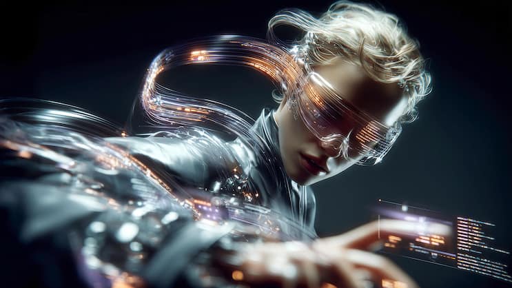 Digital Shapers: AI Acrobats.