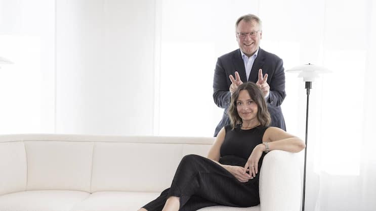 Duo Infernale: Peter Raskin, CEO der Bergos Bank, und Aurelia Rauch, Chief Experience Officer, sind ein eingespieltes Team.