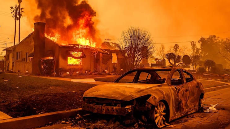 Los Angeles: Den Bränden im Frühjahr dieses Jahres sind nach Schätzungen versicherte Werte von fast 40 Milliarden US-Dollar zum Opfer gefallen.
