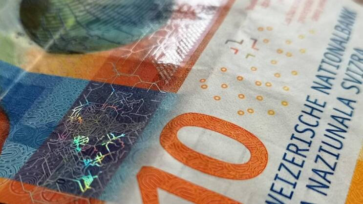 Eine 10er-Note.