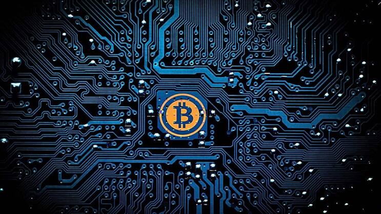 Illustration der Digitalwährung Bitcoin.