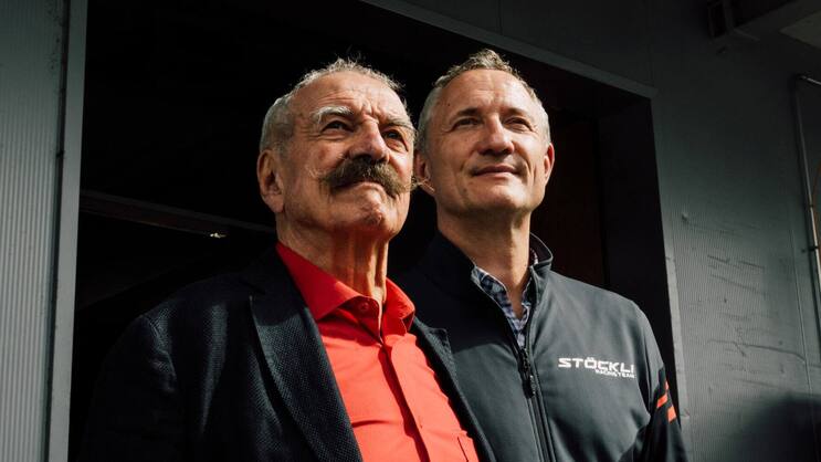 Vater und Sohn: Willi Glaeser (l.) und Marc Gläser.