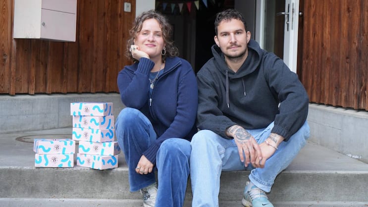 Lycra Strattmann und Kevin Schmid, Gründer von Bakery Bakery: Schweizer Expansion stark in Bearbeitung. Erster Auslandsstandort in Kopenhagen sanft angedacht.