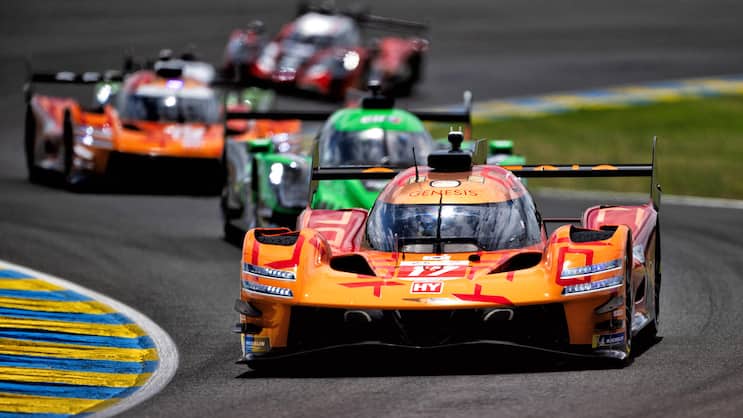 Ein Ausfall, einmal Platz 13: Mit diesen Ergebnissen beim Rennen in Le Mans sind die Verantwortlichen von Genesis-Magma zufrieden.
