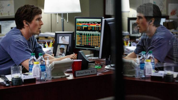 Christian Bale spielt Michael Burry in der Verfilmung «The Big Short»: Der Investor sieht im richtigen Leben erneut die Warnlampen leuchten.