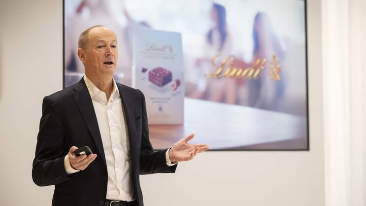 Exzellent positioniert: Präsident Ernst Tanner (im Bild) und CEO Adalbert Lechner zeigen mit Lindt & Sprüngli trotz hohen Rohstoffpreisen keine Schwäche.