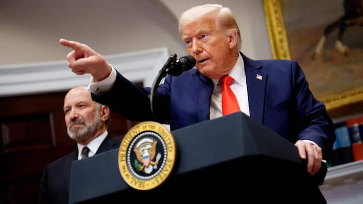 Donald Trump hält die Schweizer Wirtschaft seit seiner Rückkehr ins Weisse Haus auf Trab.