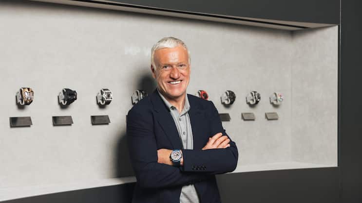 Didier Deschamps an der diesjährigen Watches and Wonders in Genf.