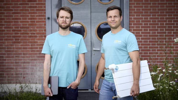Felix Bünning (l.) und Benjamin Huber senken Betriebskosten und CO2-Emissionen um bis zu 40 Prozent.