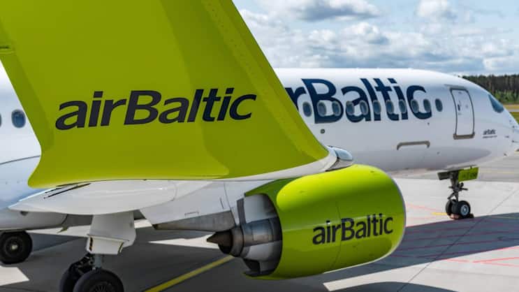 Um bei Wartung und Treibstoff zu sparen, startet Air Baltic nicht mit vollem Schub und benötigt deshalb oft längere Pisten. Das erschwert die Arbeit der Flugüberwachung Skyguide.