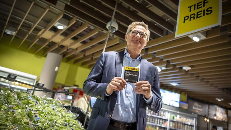 Migros-Chef Mario Irminger: Das Unternehmen erzielt 31,9 Milliarden Franken Umsatz im Jahr 2025 – trotz Preissenkungen.