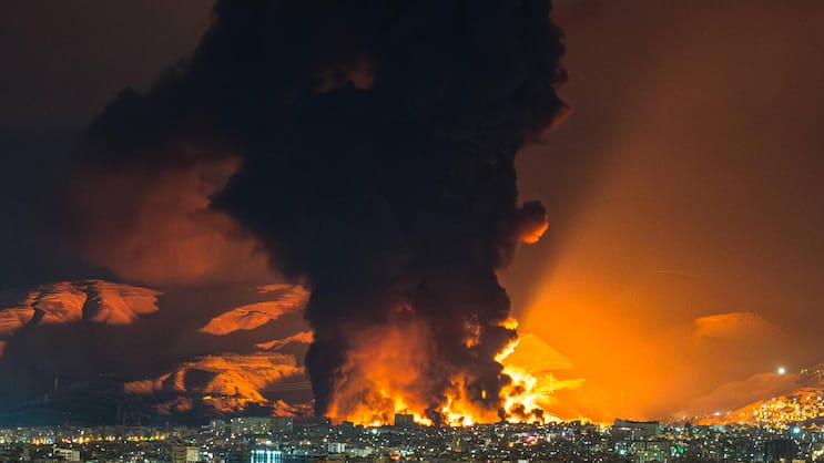 Angriffe auf den Iran: Auf der Prognoseplattform Polymarket wurde darauf gewettet.