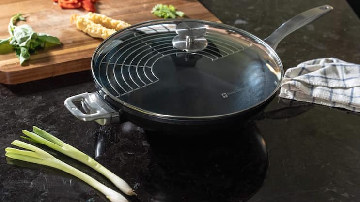 Dieser Wok, hergestellt in der Schweiz, hat es den Chinesen angetan.