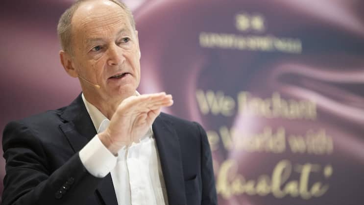 Lindt-&-Sprüngli-CEO Adalbert Lechner kann höhere Preise einfacher durchsetzen als Konkurrenten.