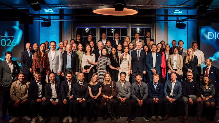 Am Event der Digital Shapers 2026 wurden die besten digitalen Köpfe der Schweiz ausgezeichnet.