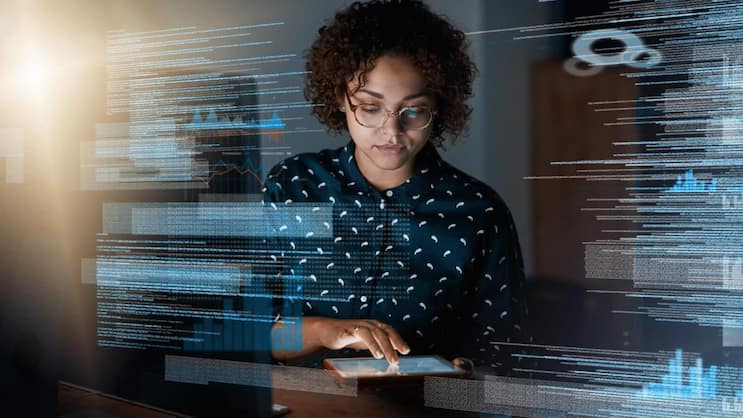 E-Mails, Analysen, Berichte – alles geht schneller und effizienter. In den Unternehmens- und Wirtschaftsdaten sieht man aber nichts davon.