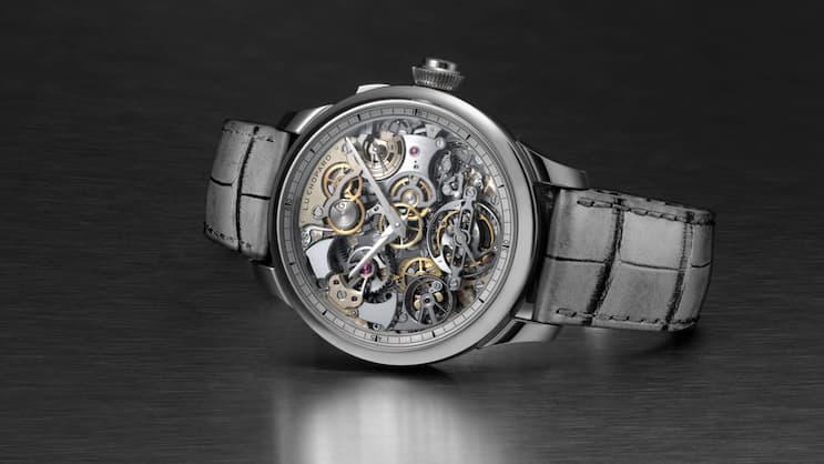 Die L.U.C Grand Strike ist eine hochkomplexe Uhr mit Minutenrepetition und Saphirglas-Tonfedern.