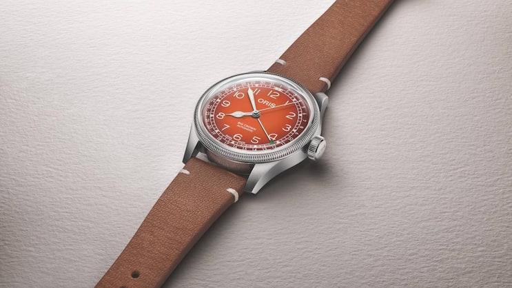 Oris lanciert eine herbstliche Version der Big Crown Pointer Date.