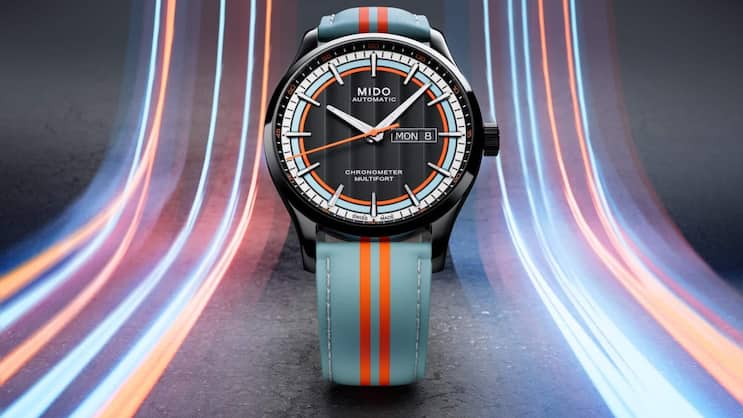 Die neue Uhr von Mido fesselt mit Design und Technik.