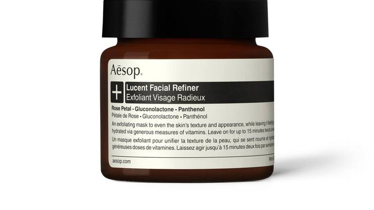 Aesop: Gesichtsmaske Lucent Facial Refiner, 60 ml, Fr. 85.-.