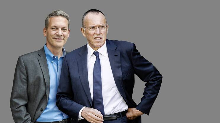 DYNAMISCH UNTERWEGS: Dynamisch unterwegs: CEO Arnd Kaldowski (l.) und Präsident Robert Spoerry befinden sich mit Sonova auf strammem Wachstumskurs.