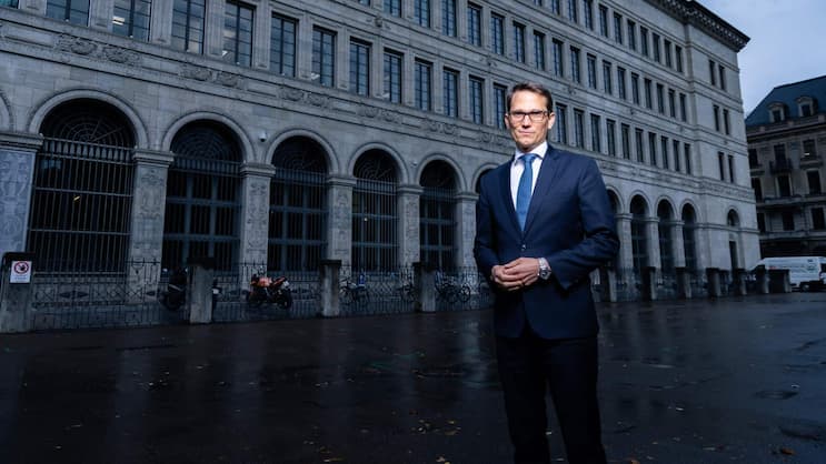 Neuer Nationalbank-Chef: Martin Schlegel ist seit dem 1. Oktober Präsident der Währungsbastion im Herzen Zürichs.