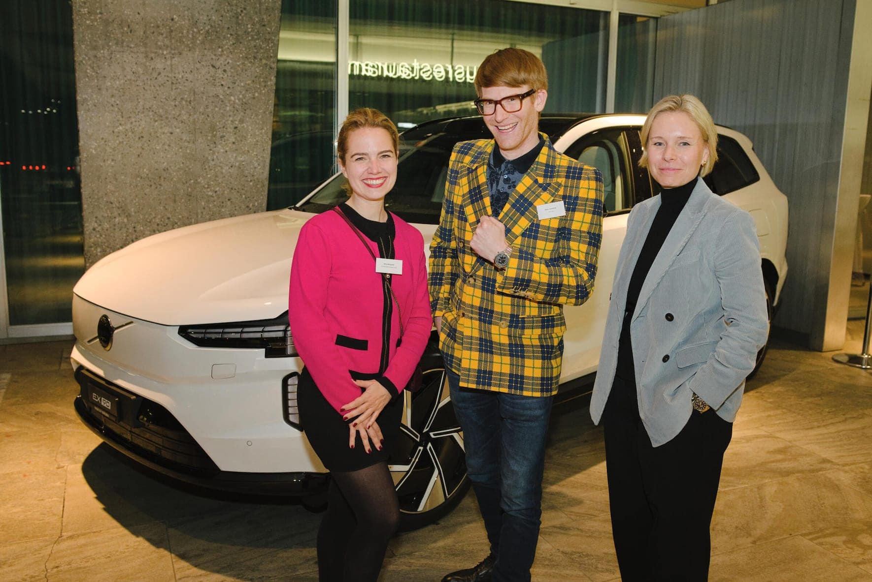Volvo EX90; Nina Wiegand, Grand Seiko Europe S.A.S; Marc SutterlÃÂ¼ti, ORIS SA; Ladina Heimgartner, Ringier Medien Schweiz