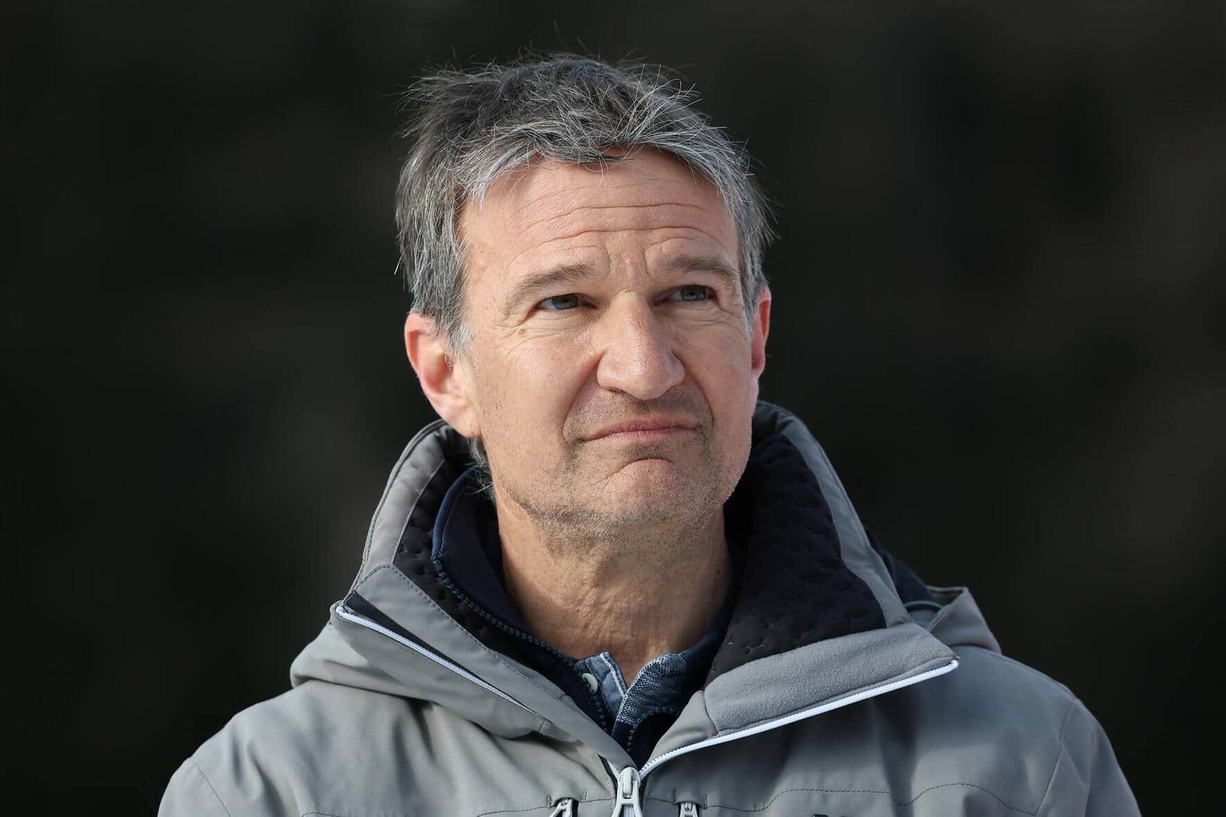 LENZERHEIDE, SWITZERLAND - FEBRUARY 23: Michael Hartweg attends the IBU World Championships Biathlon Lenzerheide at Roland Arena on February 23, 2025 in Lenzerheide, Switzerland. (Photo by Alexander Hassenstein/Getty Images)