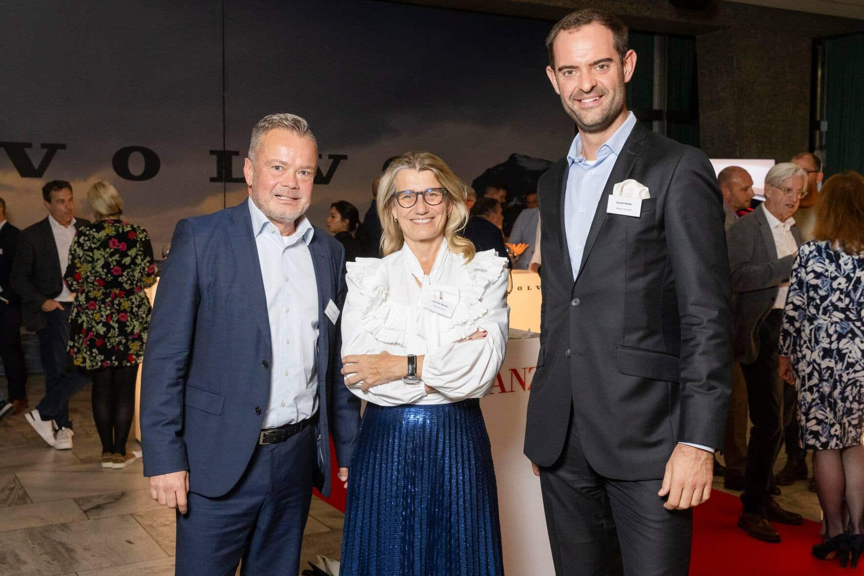 v.l. Christoph D. Walser, Annette Matzke, Daniel MÃ¼ller