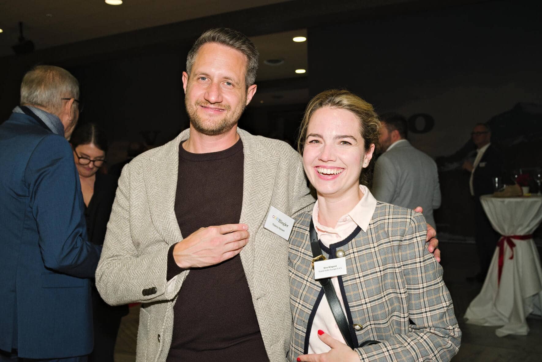 Thierry Hansen, Ringier Advertising; Nina Wiegand, Grand Seiko Europe S.A.S.