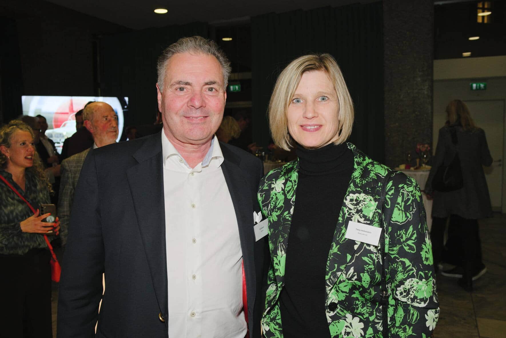 Eric Sarasin, Sarasin; Tanja Hollenstein, Riverside AG