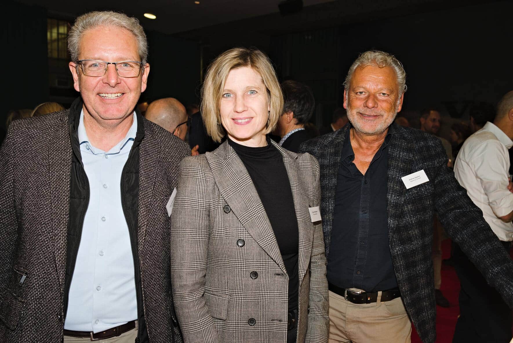 Felix Heidelberger, Tolega GmbH; Tanja Hollenstein, Riverside AG; Andreas Spycher, Adveritas GmbH