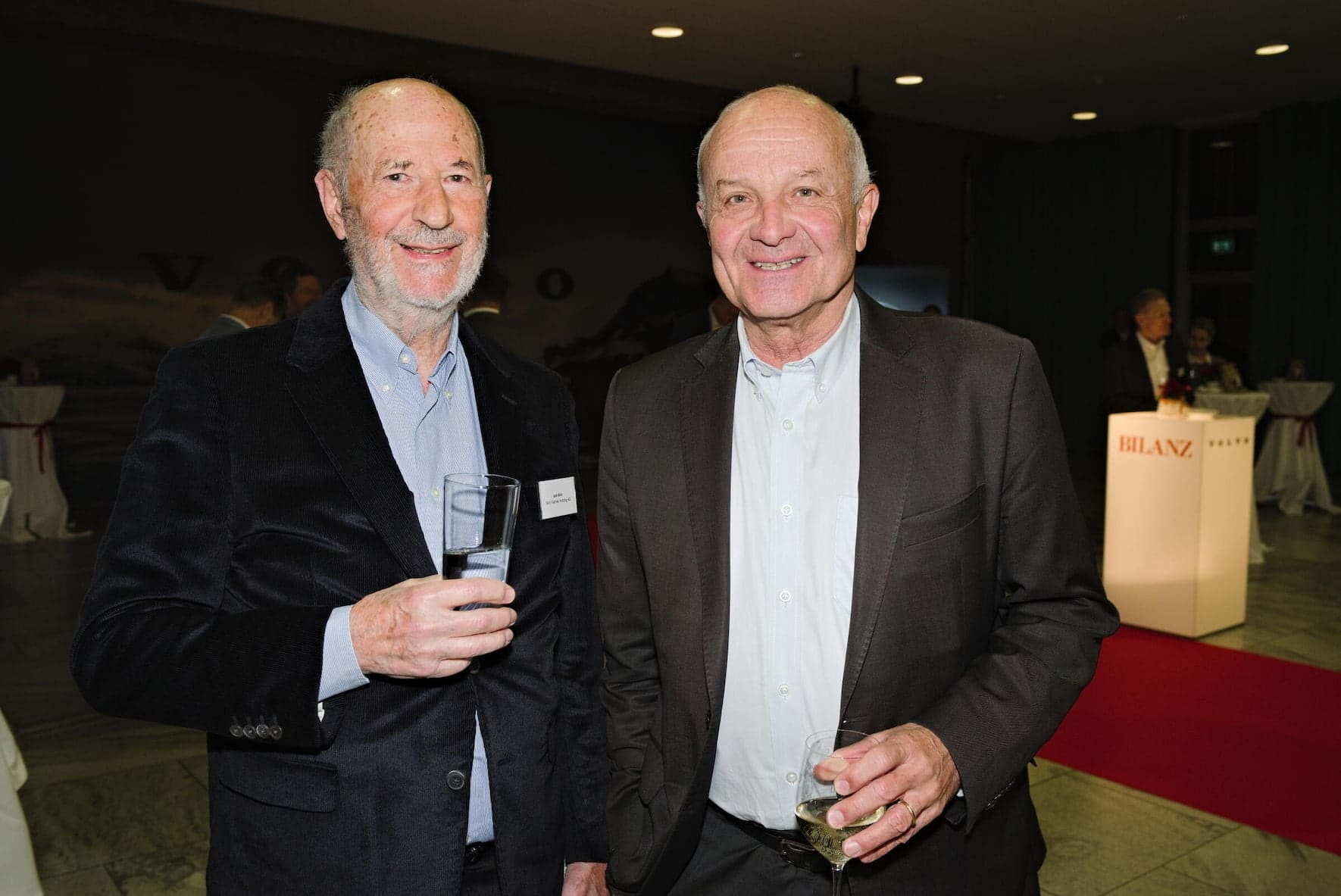 Jost Wirz, Wirz Partner Holding AG; Martin Naville, Swiss-American Chamber of Commerce