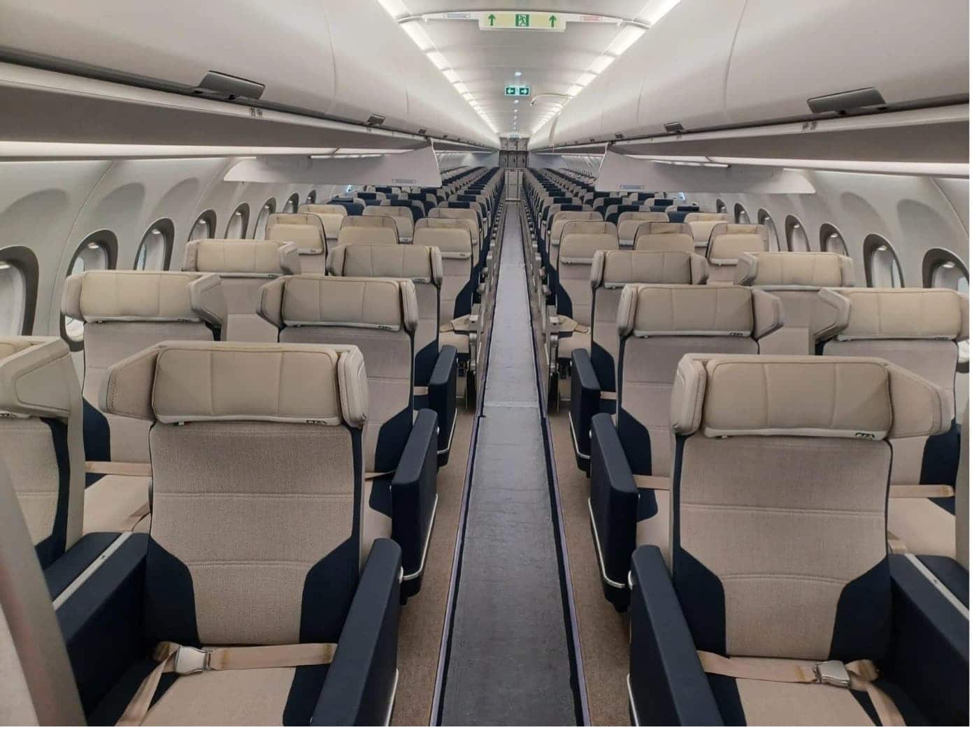 Premium Economy Class von ITA Airways im Airbus A321neo.
