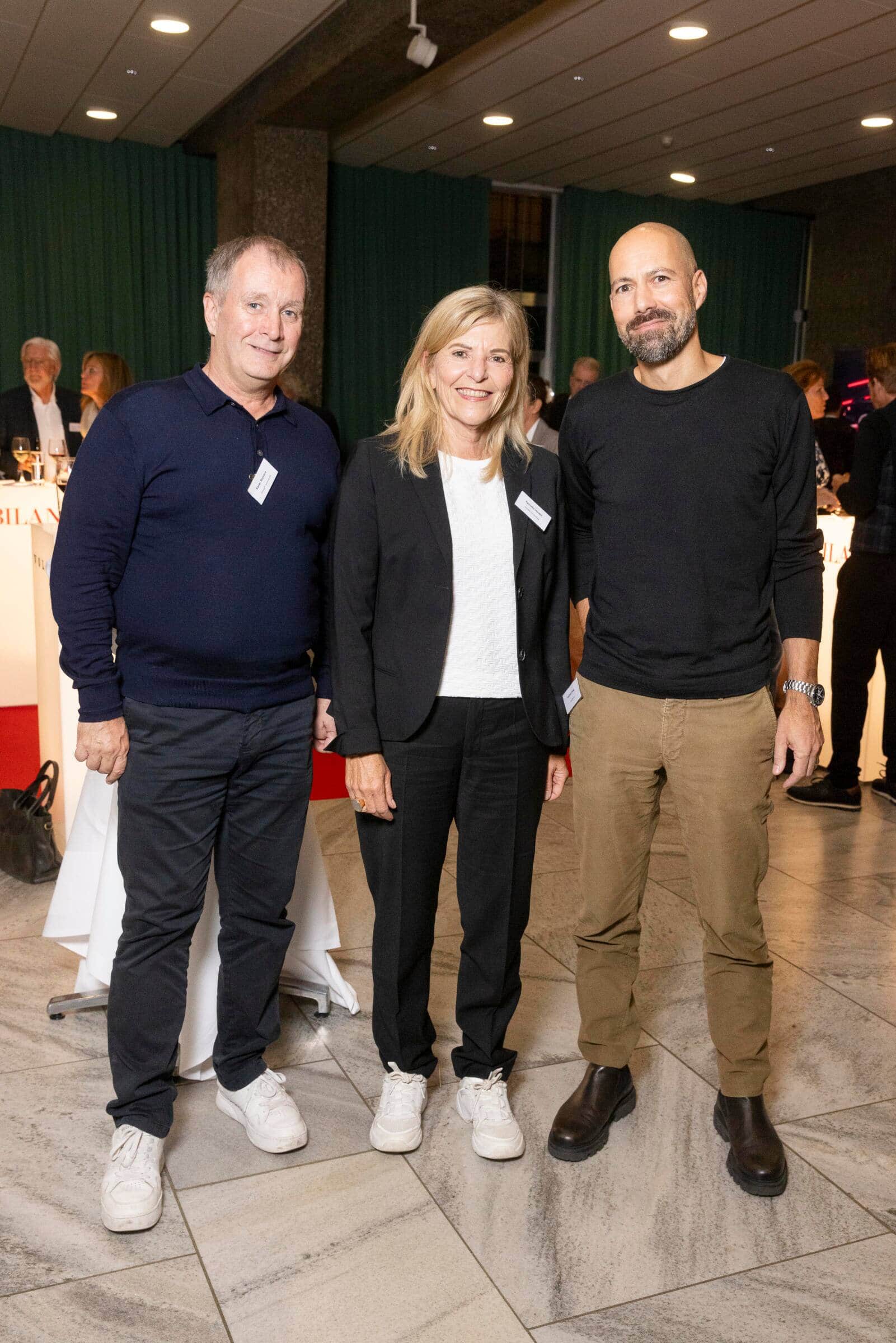 v.l. Xavier Reynaud, Cornelia Harder, Michael Haag