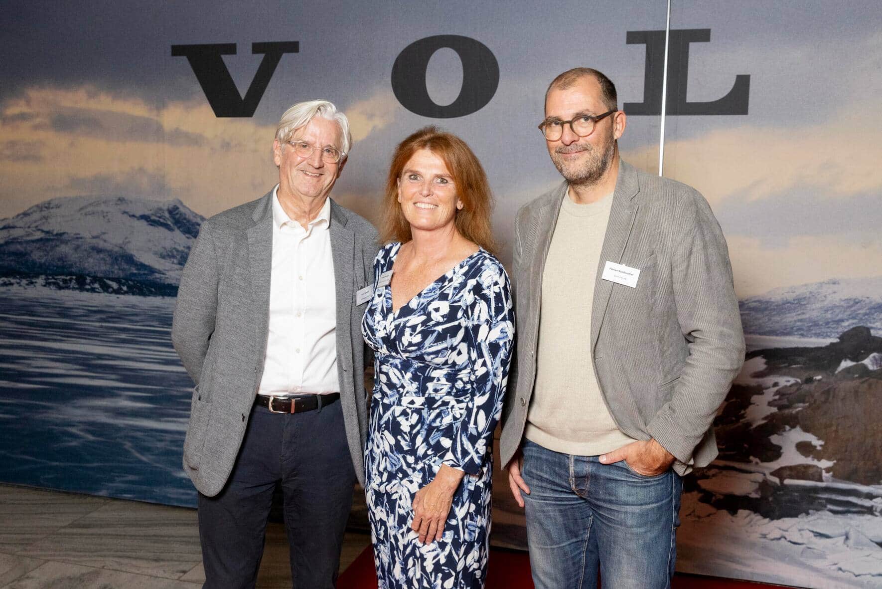 v.l. Kurt Schmid, Heike Birlenbach, Florian Nussbaumer