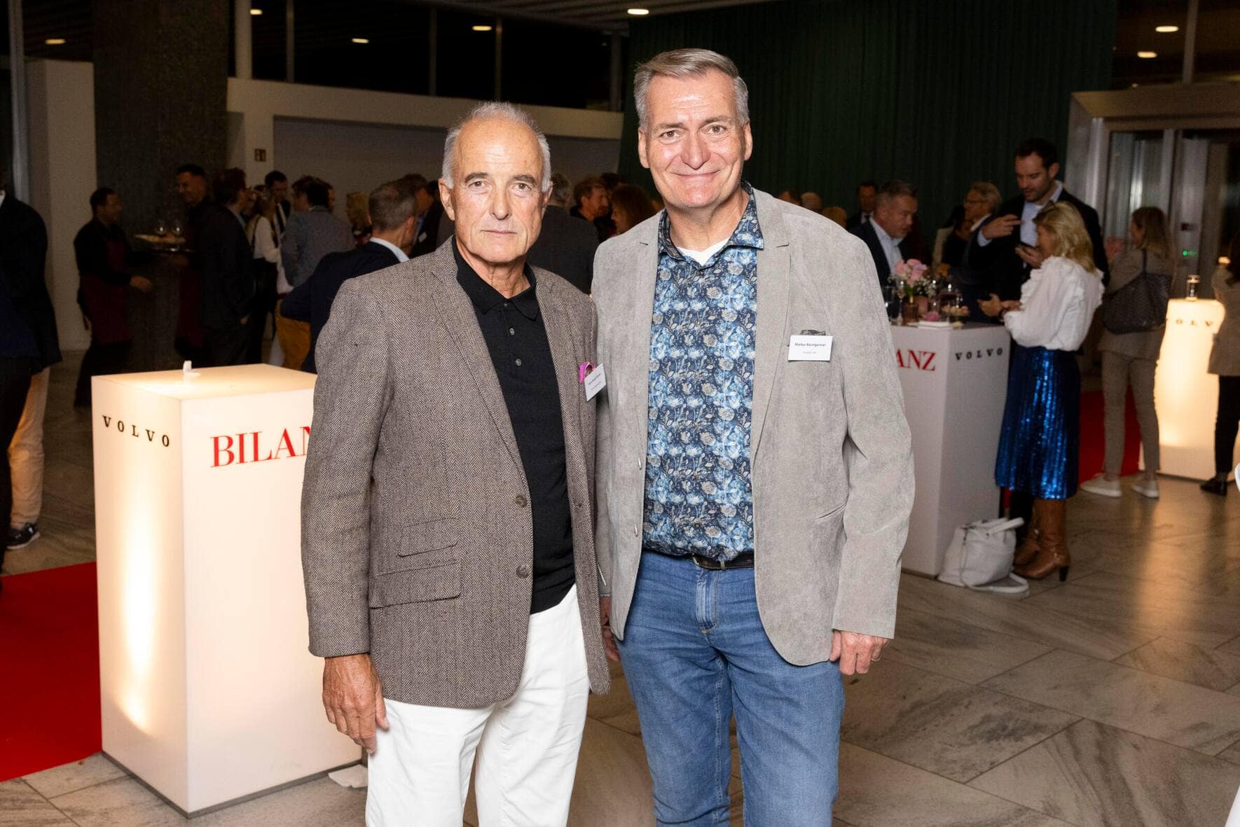 v.l. Hans-Ruedi Tanner, Markus Baumgartner