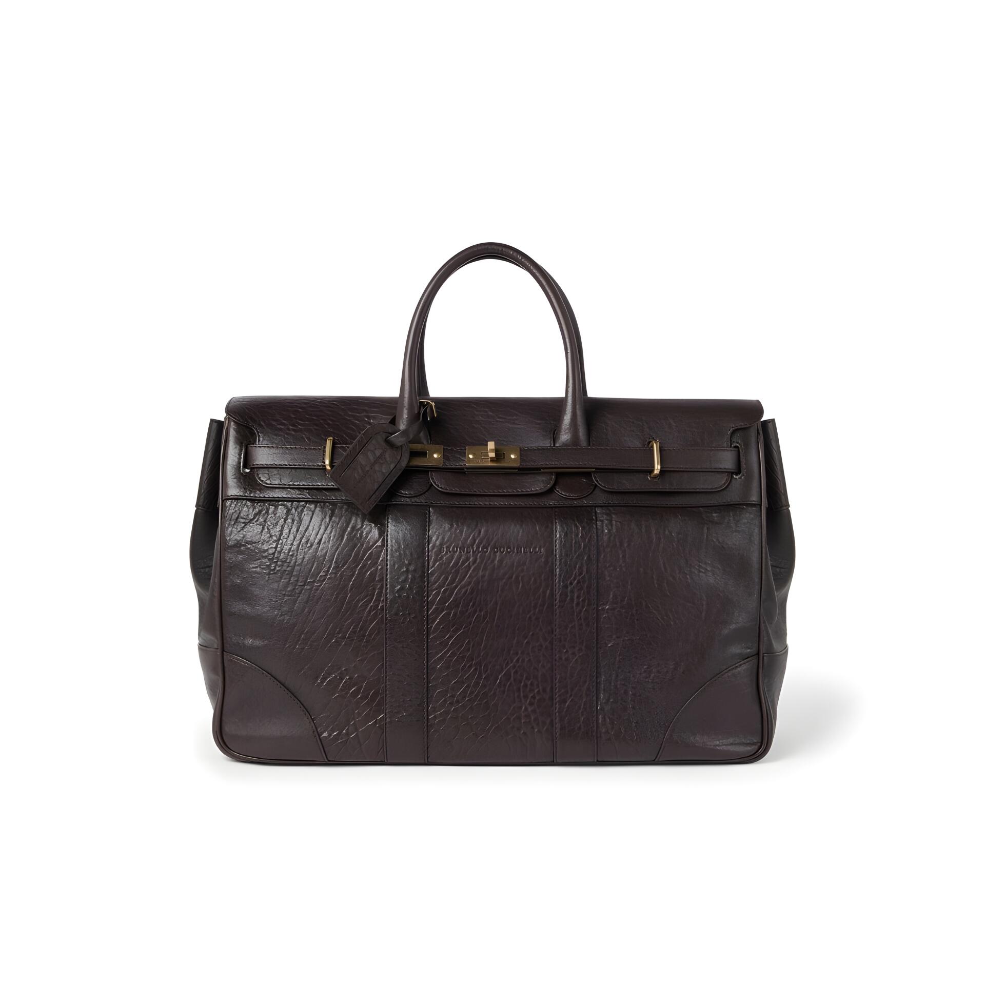<p>Brunello Cucinelli Country Bag, 4650 Franken</p>