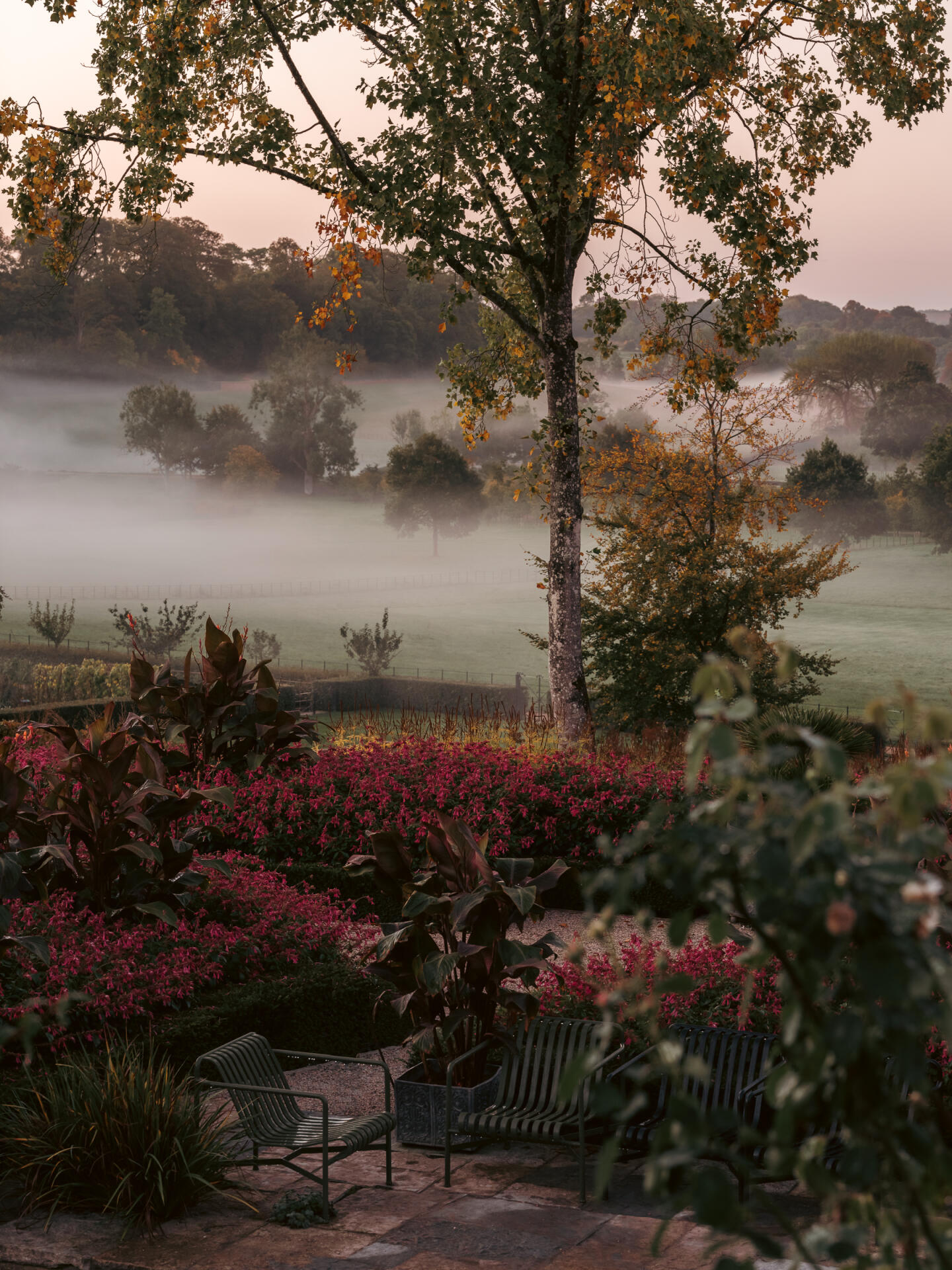 <p>Romantische Stimmungen sind typisch für Somerset – zu verdanken auch dem häufigen Regen und Nebel.</p>