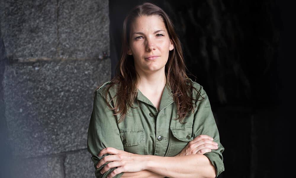 Bildhauerin Claudia Comte