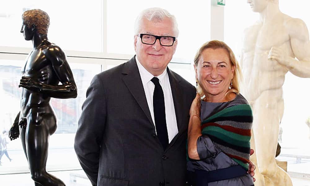 Patrizio Bertelli und Miuccia Prada