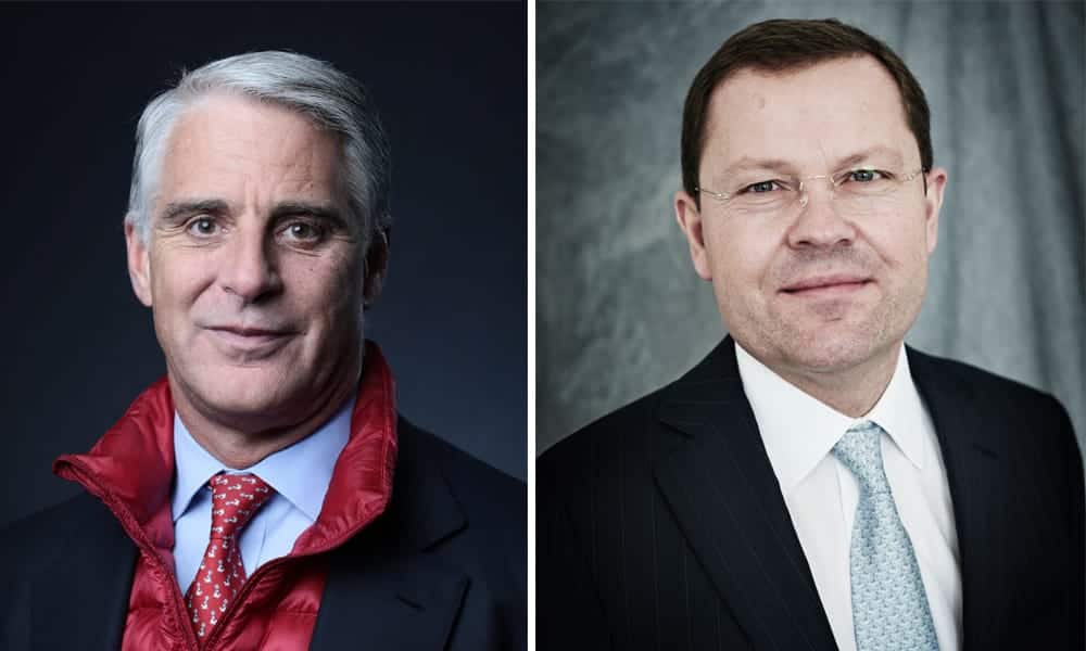 Der Weggang von Andrea Orcel (l.) und Jürg Zeltner schwächte die UBSErsatzbank – die Investoren murren.