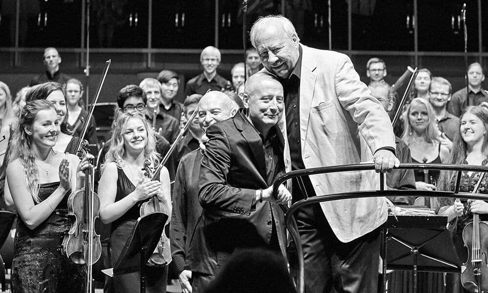 Paavo Järvi mit seinem Vater